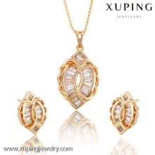 62299/63638Xuping Fashion Woman Jewlery Set with 18K Gold Plated